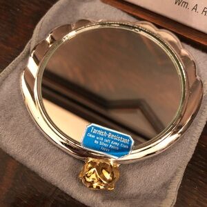NEW! Oneida Silver & Gold Pocket Mirror 🪞